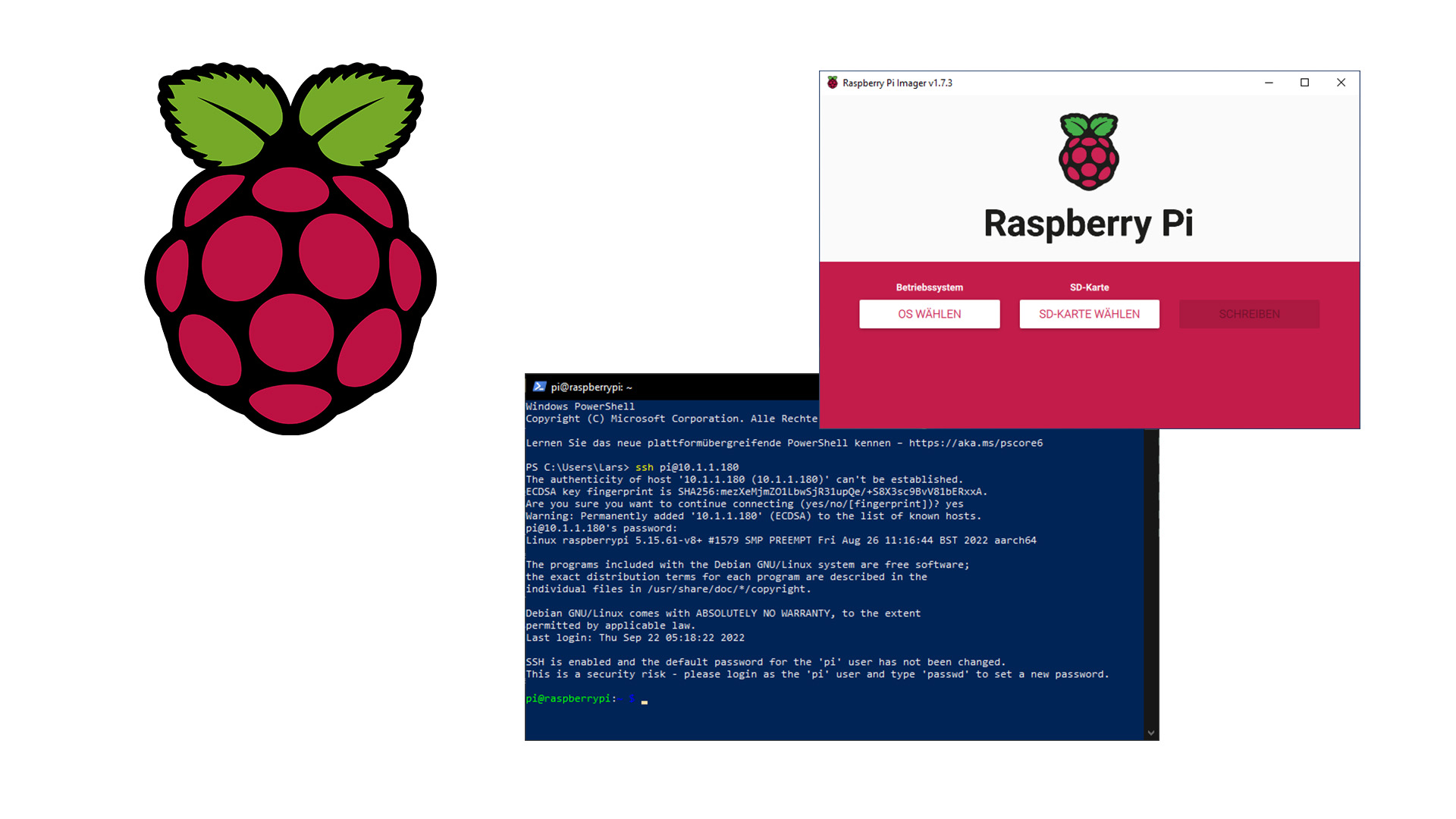Read more about the article Raspberry Pi OS installieren und über SSH zugreifen