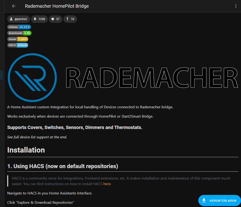 HA Rademacher Repository